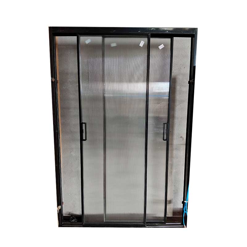 Two track sliding door