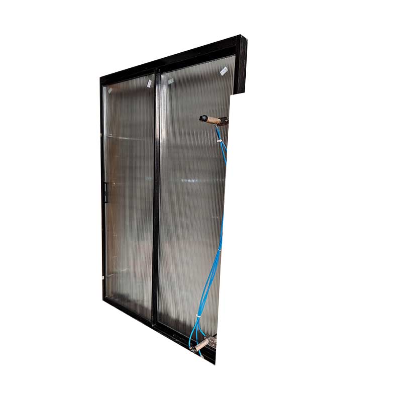 Two track sliding door